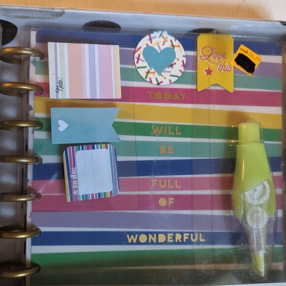 NWT Back to School Happy Planner Wonderful Classic Student Box Kit 2017 Outdated - Picture 3 of 10